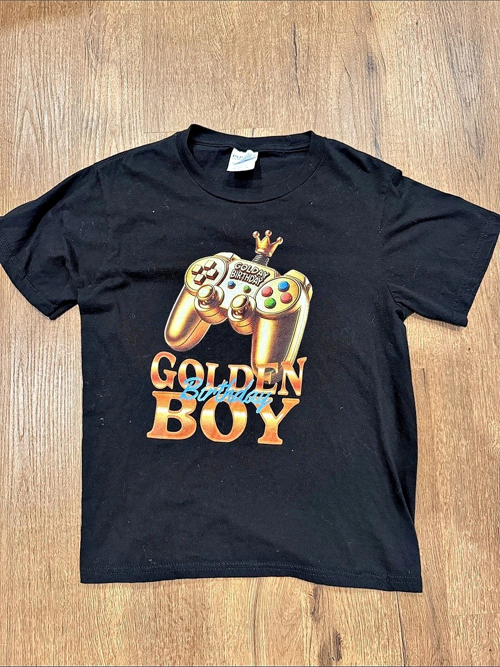 Golden Birthday Boy Graphic Tee